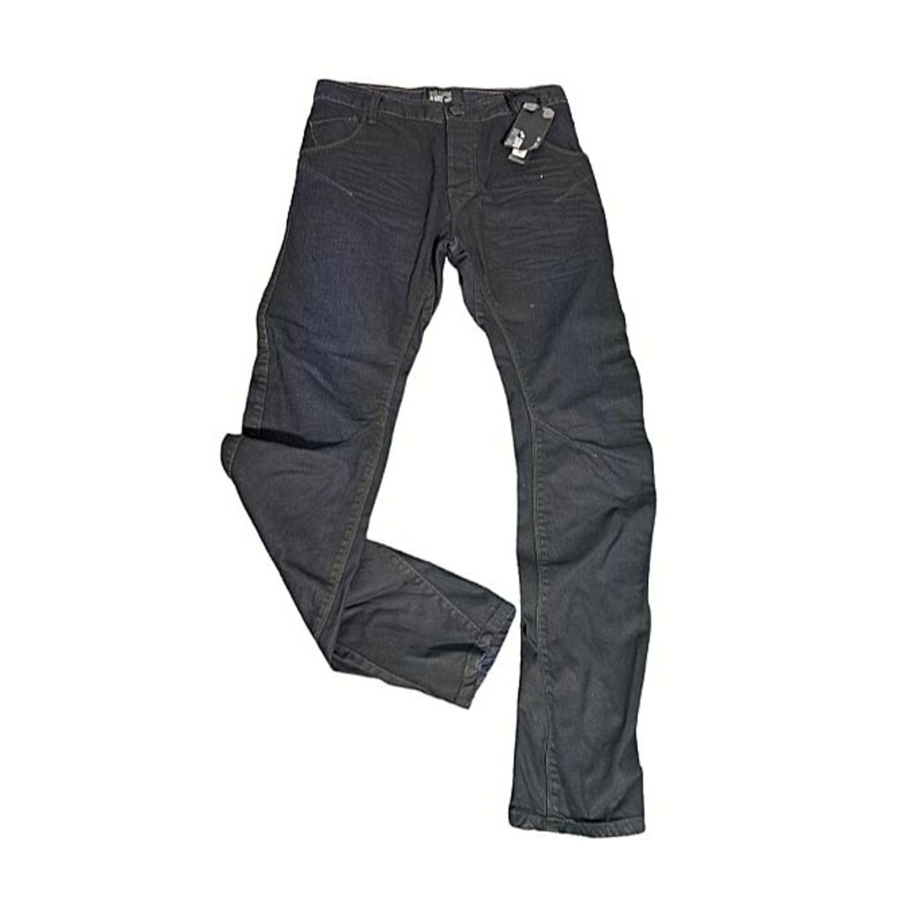 William Rast Men's Dirty Blue Button Flay Arc Denim Jeans Sz 30x34